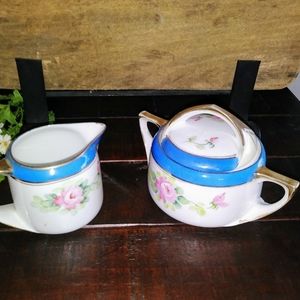 *Rare(circa 1891) Nippon sugar/creamer